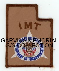 UTAH,UTAH DEPARTMENT OF TRANSPORTATION IMT 1